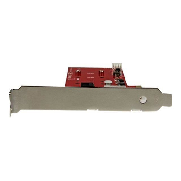 STARTECH PCI Express RAID-kontrollkort för 2 M.2 NGFF SSDs plus 2 SATA III 6Gb/s-portar