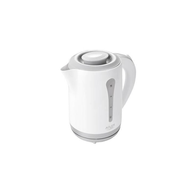 Plastvattenkokare - AD1244 - Vit - 2,5L - 2200W - Ljusindikator
