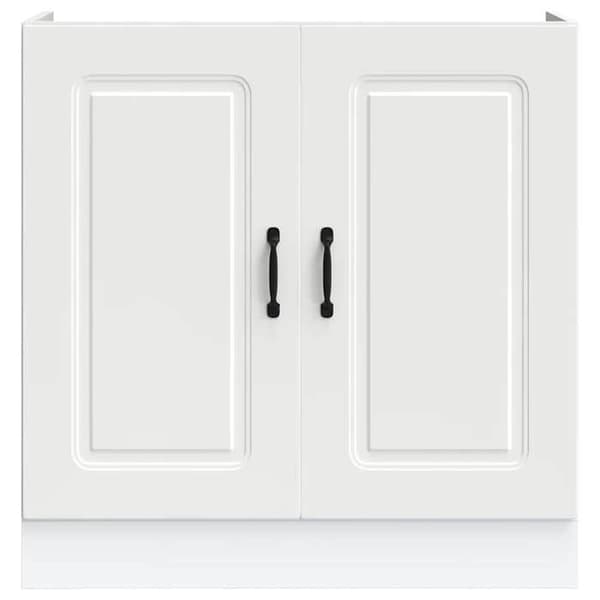 vidaXL Underskåp för diskho Kalmar vit 80x46x81,5cm ingenjörsträ 853447