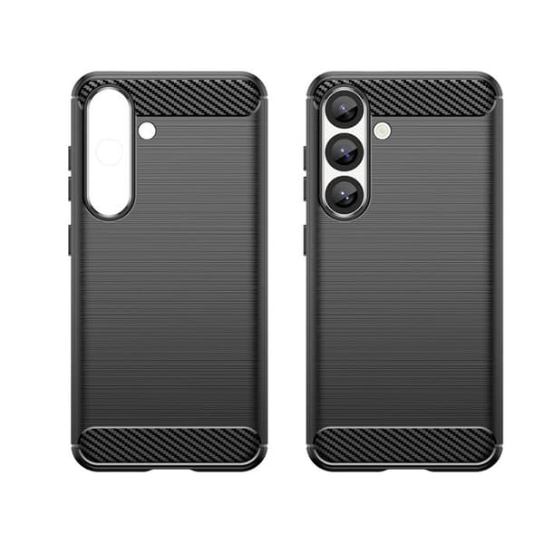Silikonskal för Xiaomi Redmi Note 14 5G Carbon Case - svart