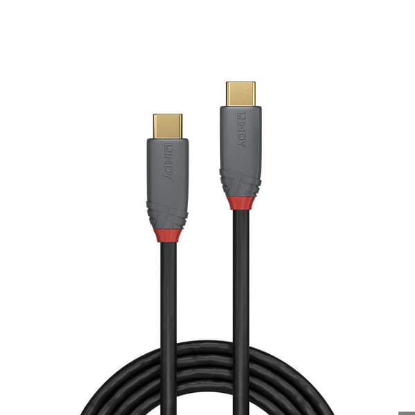 LINDY USB 3.2 Typ C 10 Gbit/s Power Delivery 100 W - Anthra Line 5m
