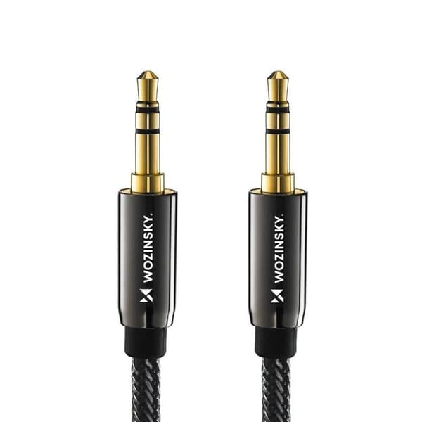 Café Auxiliär Wozinsky 1,5 M Mini Jack 2 X För Iphone, Högtalare, Bärbar Dator