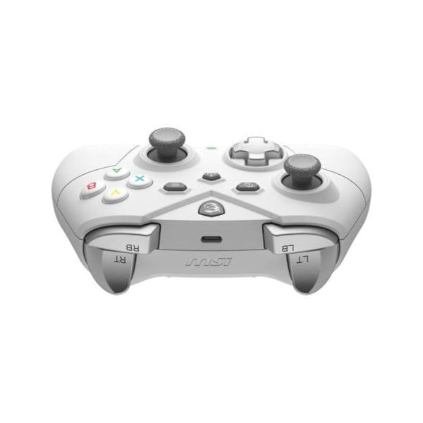 Spelkontroll - MSI - GC300W - Trådlös - Vit - Elegant design Vit