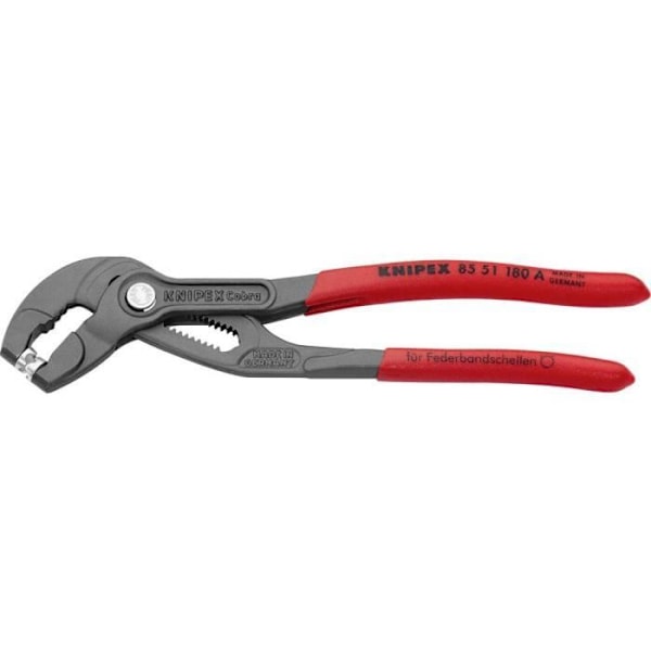 Självspännande klämtång - Knipex - 85 51 180 A - 180 mm - Stål - Säljs styckvis