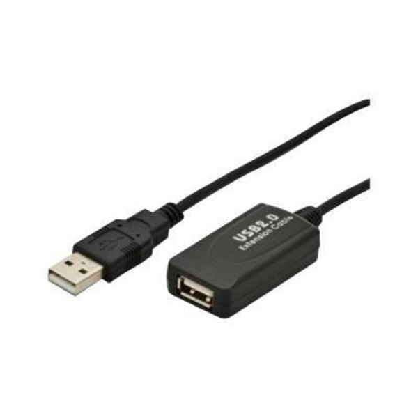 USB-kabelförlängning - ASSMANN Electronic - DA-70130-4 - 5 m - Aktiv kabel (signalregenerering)
