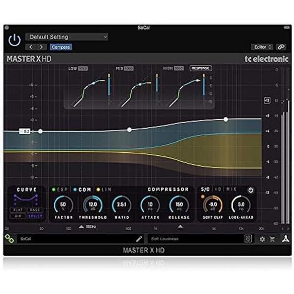 TC Electronic MASTER X HD-DT Effektplugin-programvara