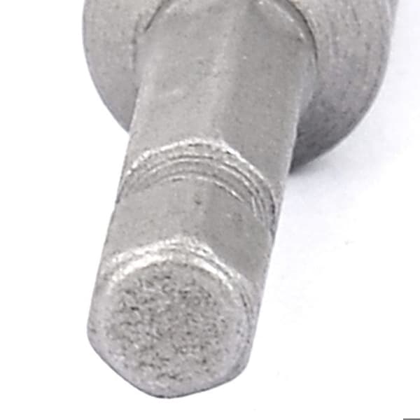 Nyckel med växel SOURCING MAP 1St 100mm Lång 8mm Spårsats för hexagon mutteradapter Skruvmejsel förlängning grå silver Grå