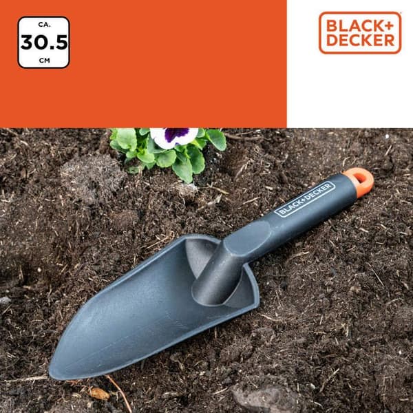 BLACK+DECKER Spade 30,5CM Svart