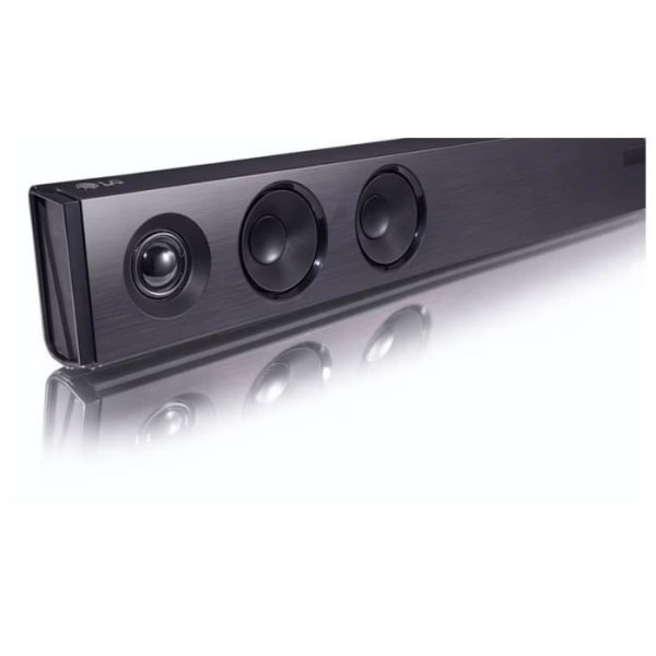 LG SQC2 soundbar - 2.1 - Trådlös subwoofer - 300W - Dolby Digital - Bluetooth - HDMI ARC - Svart Svart