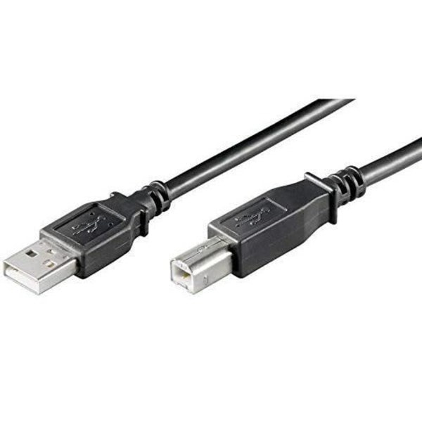 PremiumCord USB 2.0 Kabel A B 5 m Svart - ku2ab5bk