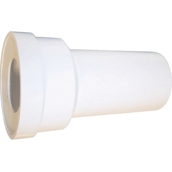 Rör rak WC hona rak - REGIPLAST - MA93 - D 100mm - PVC vit - Hankoppling