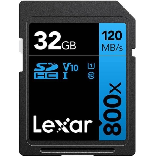 LEXAR 32GB 800X Professional SD-kort