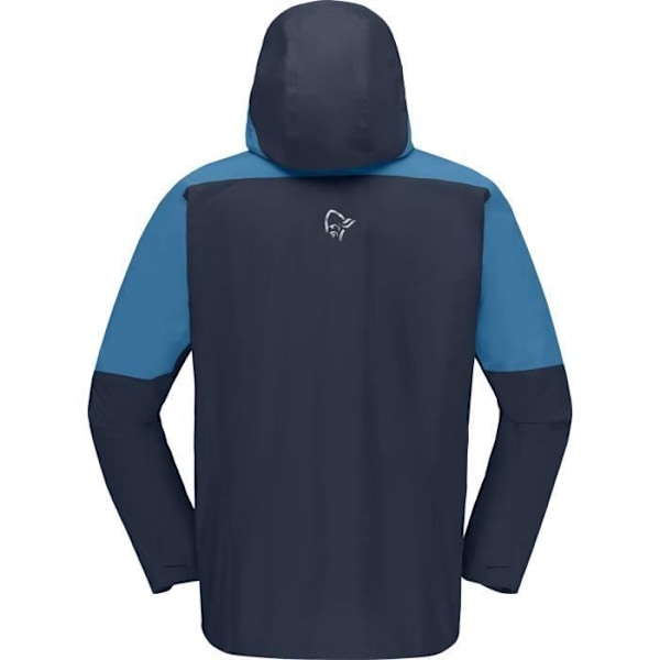 Outdoorjacka - Norrona - Falketind - Gore-tex Paclite - Vattentät - Andningsbar - Lätt Blå S