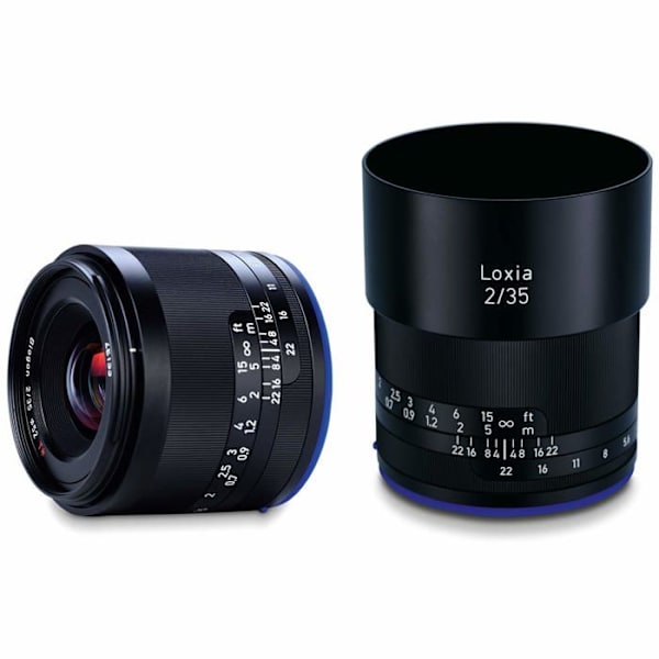 Zeiss-objektiv - 732103749 - Loxia 35 mm f2 svart objektiv - fäste: Sony E Svart