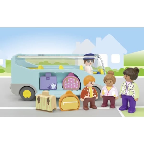 PLAYMOBIL Junior 71682 Resebuss, Från 12 månader Flerfärgad