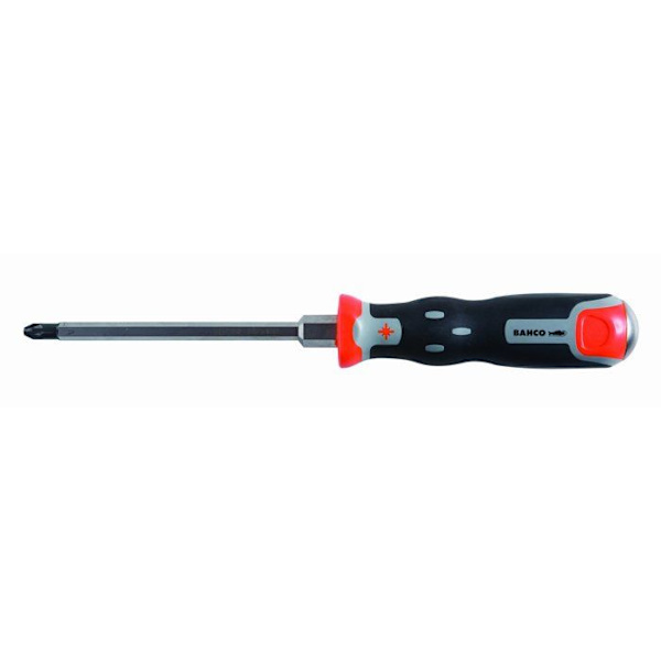 Bahco skruvmejsel - BAH040002 - PZ2 x 125 mm Tekno Plus av Head P skaftskruvmejsel,