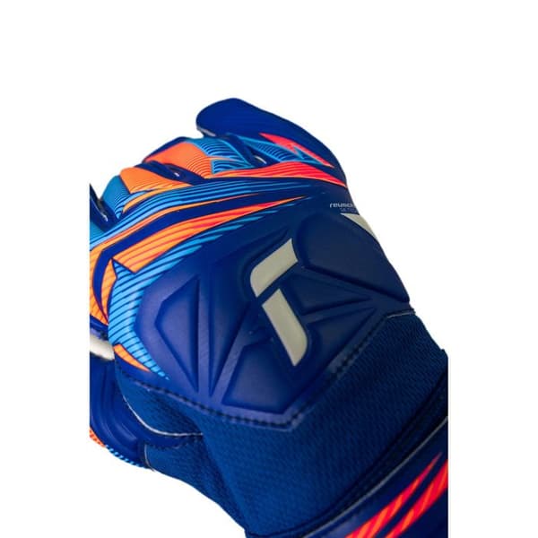 Reusch Attrakt Grip målvaktshandskar - sharpblu/vit/chock orange skarpblå/vit/chock orange 8