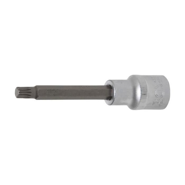 Bitshylslängd 100 mm 12,5 mm (1/2") invändig flertandad (för XZN) M8