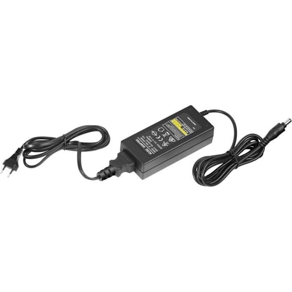 NEEWER AC 220V till DC 15V strömadapter med 5A kabel Svart