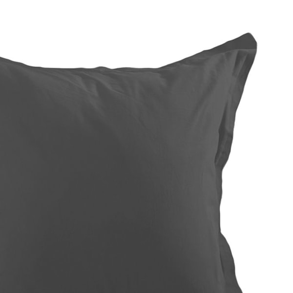 Kuddfodral - Komfort - Antracitgrå - 65x65 cm - 100% bomull - Tätt vävt Kolgrå
