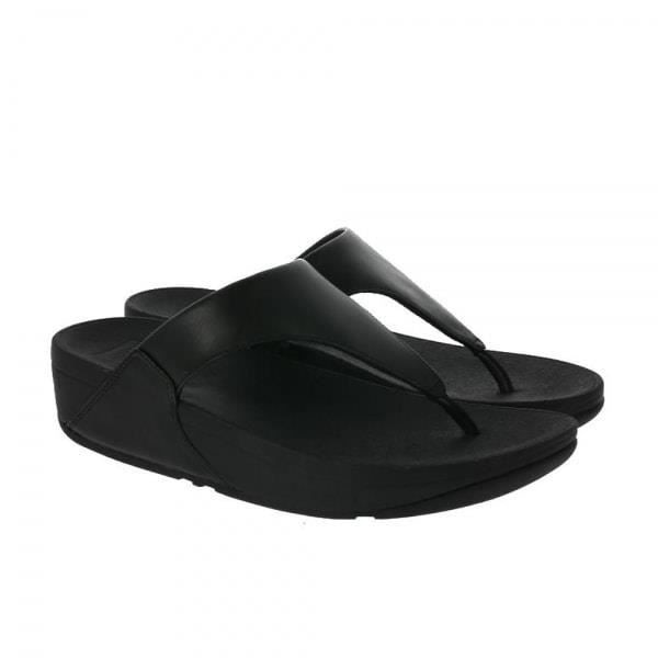 Sandaler - FitFlop - Lulu - Läder - Svart - Minimala och Bekväma Svart 37