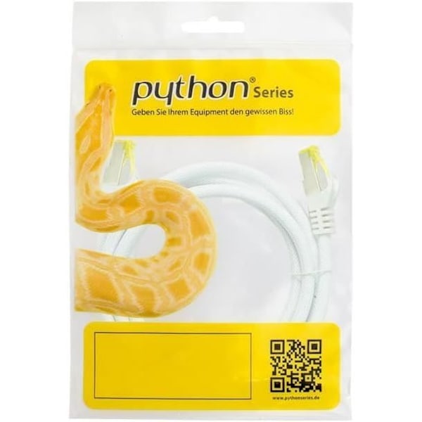 Nätverkskabel - PYTHON - 8070PY-250W - 25 m - Kategori 7 - 10 Gigabit - S/FTP