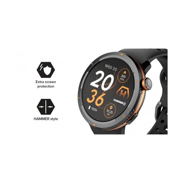 Ansluten klocka - HAMMER - Smartwatch 2 Lite - AMOLED-skärm 1,43'' - Batteritid 15 dagar - Bluetooth 5.3