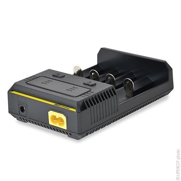 Nitecore - Li-ion / IMR / LIFePO4 / NiMH / NiCd NITECORE Ny i4-laddare för 4 batterier 10340 till 26650