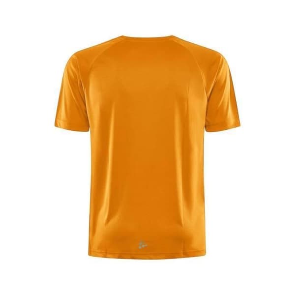 T-shirt - CRAFT - Core Unify - Orange - 100% polyester - Kortärmad Apelsin tre