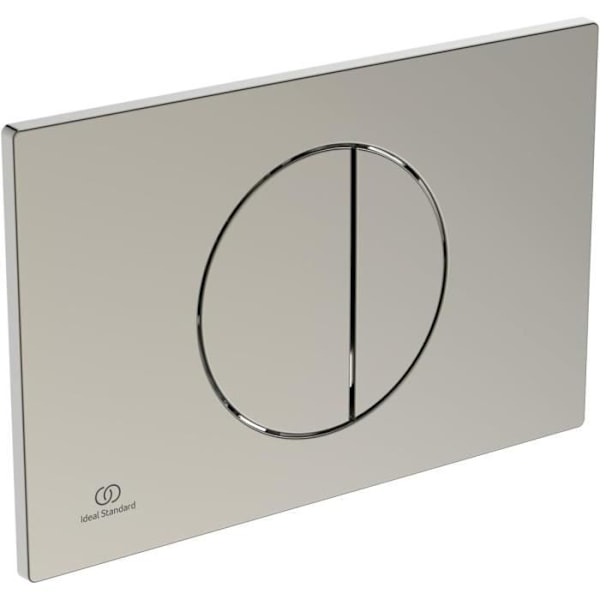 Utlösningsplatta WC R0503GN Oleas Ideal Standard Silver Storm