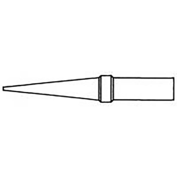 Lödkolvspets - WELLER - 4ETSL-1 - Lång konisk form - Storlek 0,4 mm - 1 st.