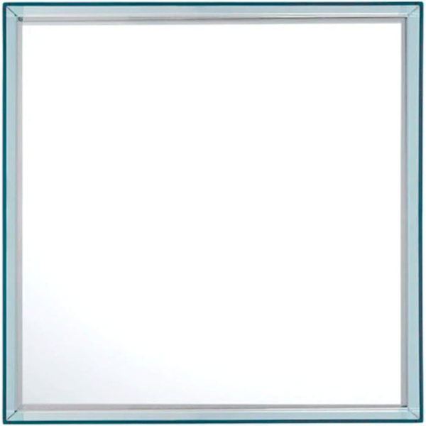 Kartell Mirror - 08340AZ - Only Me Sky Blue Mirror, 50 x 50 cm