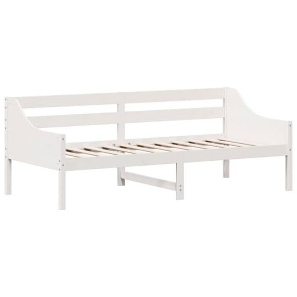 vidaXL Sängsoffa, Bäddsoffa, Gästsäng, Möbler för Vardagsrum Sovrum Vardagsrum, Modern, Vit 80x200 cm 842827