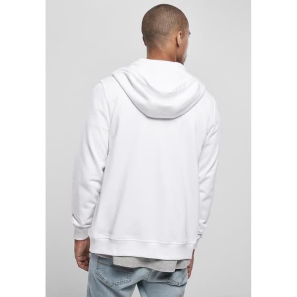 Sweatshirt - Urban Classics - Basic Terry Zip - Svart - S - Kapuschong Svart XXL