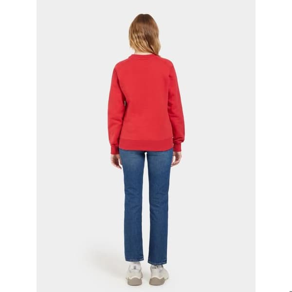 Sweatshirt dam Didriksons Fyn röd äpple 36