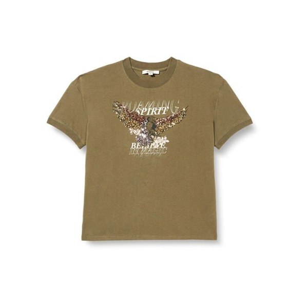 T-shirt Garcia barn - H12603 - T-shirt Garcon Oliv 128 cm