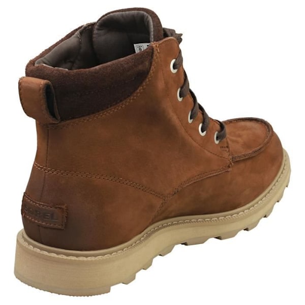 Stövlar - SOREL - MADSON II MOC TOE WATERPROOF - Herr - Tabaco - Läder - Snören - 43