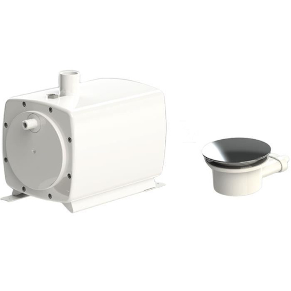 Lyftpump för SFA Sanifloor+ 3 extra platta duschkar Vit