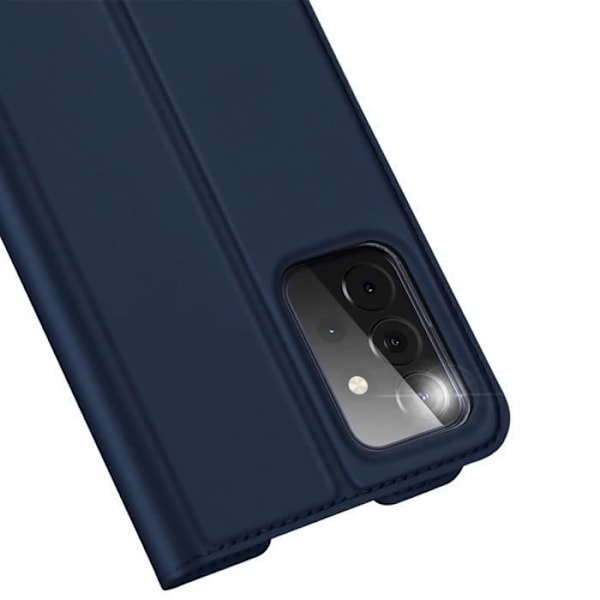 Dux Ducis Fodral till Samsung Galaxy A72 - Mörkblå - Kvalitetskonstläder - Mjukt skal Mörkblå