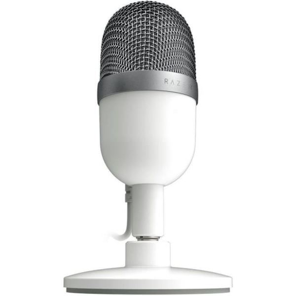 Mikrofon - RAZER - Seiren Mini - Superkaridod - USB - Färg Kvicksilver Merkurius
