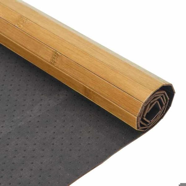 vidaXL Rektangulär matta naturlig 80x200 cm bambu 376775