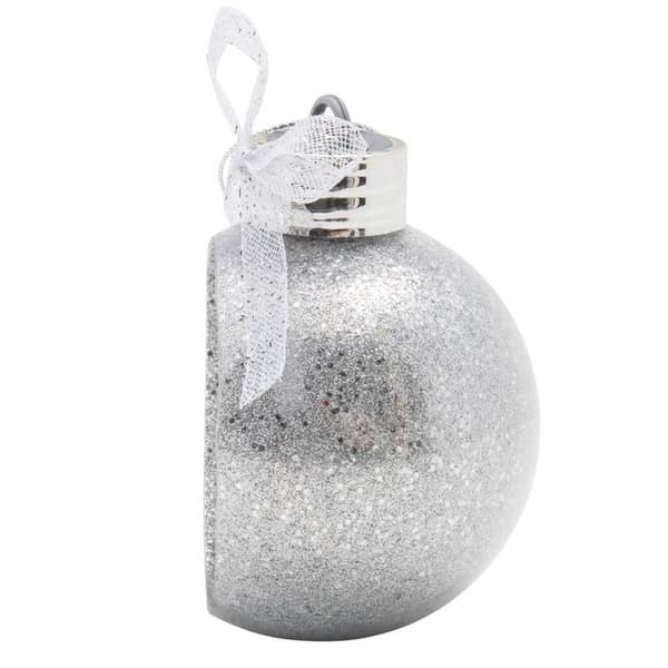 Lysande ornament WERKA PRO Glittrande ren Orange glitter