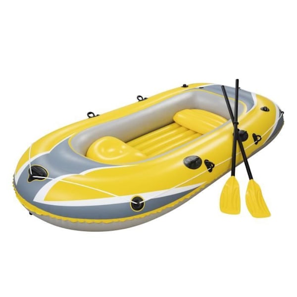 BESTWAY Pack Uppblåsbar Boat Raft Line + Åre + Foot Inflator