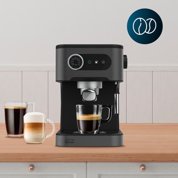 Cecotec Espresso Kaffemaskin med ColdBrew Power Espresso 20 Pro-system. Pekskärm, 20 Bars pump, ångmunstycke.