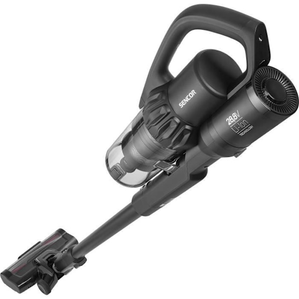 Sladdlös städsugare - SENCOR - SVC 9879BK - 550 W - 83 dB - 0,5 L - Svart Svart