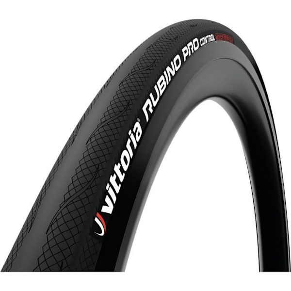 Vittoria Rubino Pro Control landsvägscykeldäck - 700x28C - Svart - Flexibel pärla 3C Graphene 2.0-teknik Svart