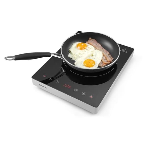 Stekpannor - Hendi - Grå - l210- L505- P385- h52- Aluminium Grå