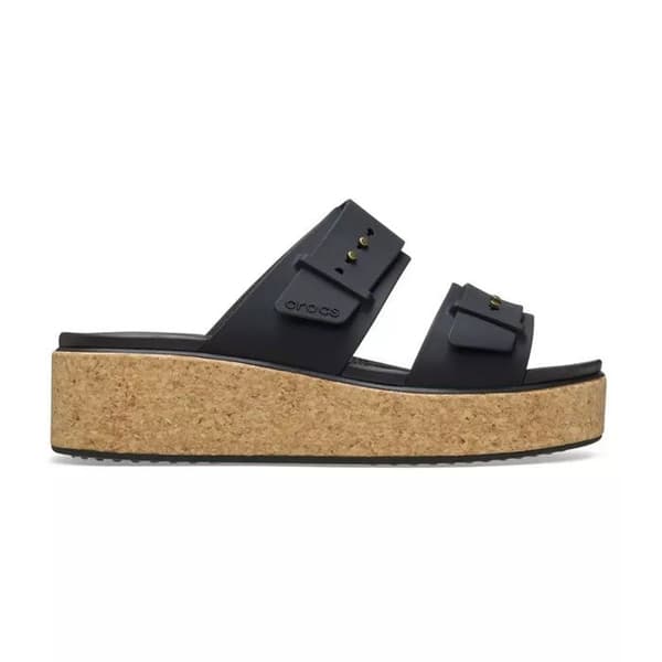 Sandaler Crocs CROCS BROOKLYN CORE BUCKLE Svart 41/42