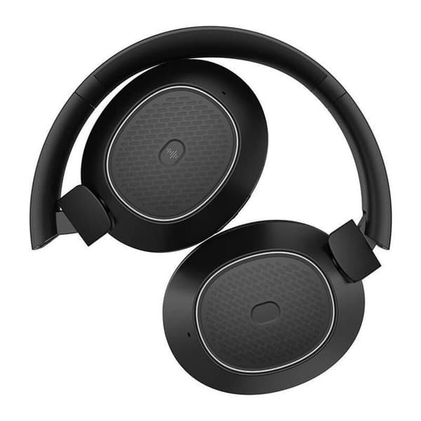 Hörlurar - POWERLOCUS - ML - Bluetooth - Över örat - 60h batteritid Svart