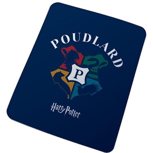 Pläd - WARNER BROS - HARRY POTTER - Blå - 100% polyester - 110x140 cm Blå